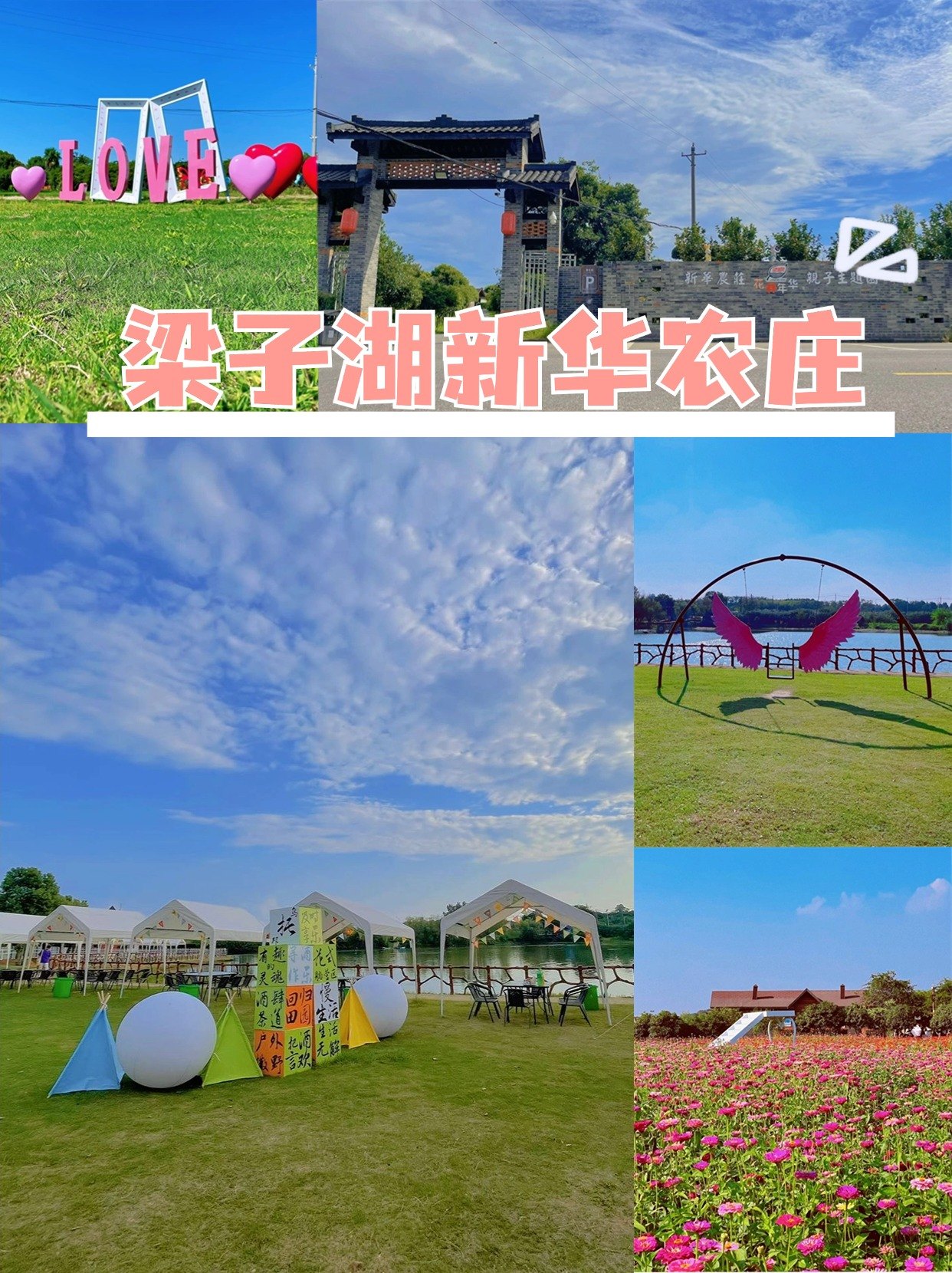 江夏一日游团建场地卡——梁子湖新华农庄的一日游线路参考