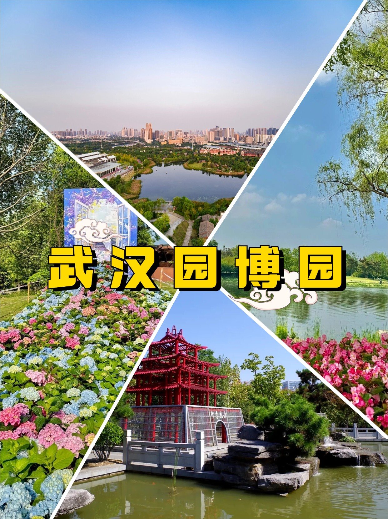 蔡甸东西湖团建场地卡——武汉园博园的一日游线路参考