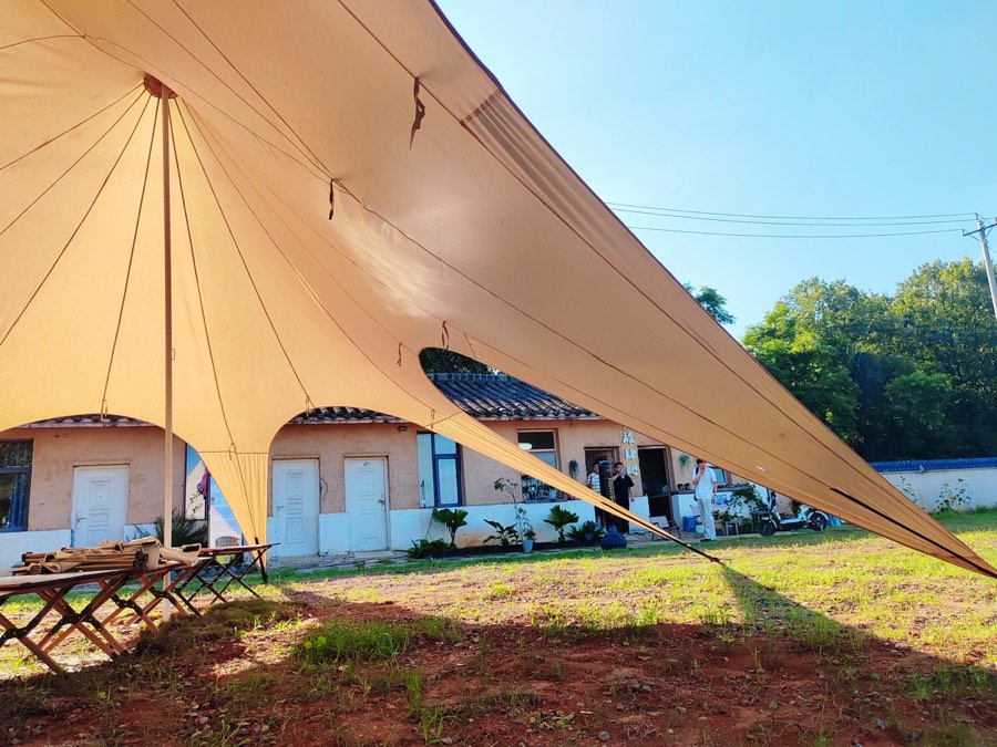 武汉江夏东篱老屋团建营地环境